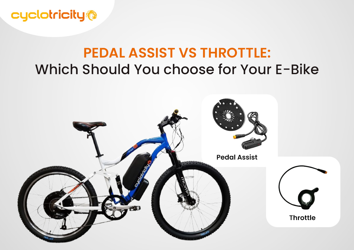 Pedal Assist vs Throttle: Which Should You Choose for Your E-Bike